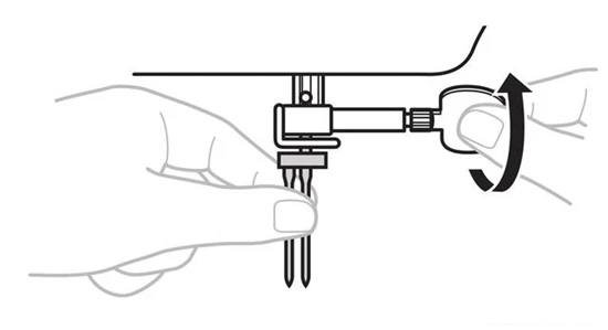double needle double needle